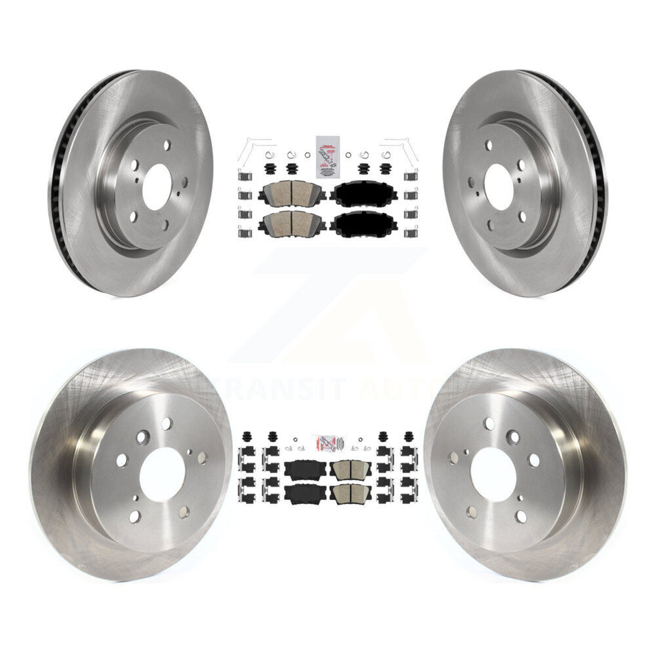 Front Rear Ceramic Pads And Disc Brake Rotors Kit For Toyota Camry K8A-103171