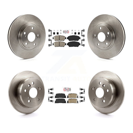 Front Rear Ceramic Pads And Disc Brake Rotors Kit For 2004-2006 Lexus ES330 K8A-103250