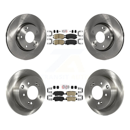 Front Rear Ceramic Pads And Disc Brake Rotors Kit For 2012-2013 Kia Soul K8A-103289