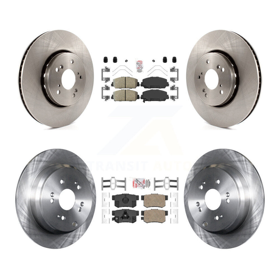 Front Rear Ceramic Pads And Disc Brake Rotors Kit For 2013-2018 Acura RDX K8A-103379