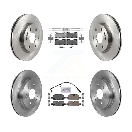 Front Rear Semi-Metallic Pad & Brake Rotor Kit For GMC Chevrolet Silverado 1500 Sierra XL K8A-103410