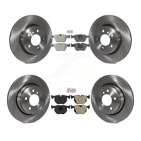 Front Rear Semi-Metallic Pads And Disc Brake Rotors Kit For 2004-2010 BMW X3 K8A-103438