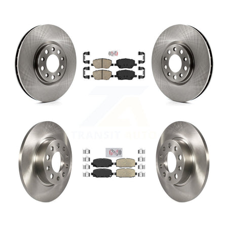 Front Rear Ceramic Pads And Disc Brake Rotors Kit For Jeep Compass K8A-103485