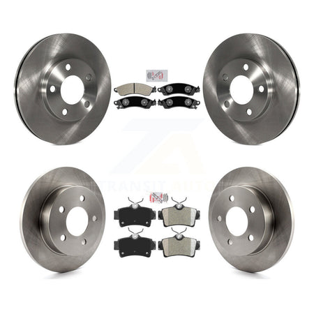 Front Rear Semi-Metallic Pads And Disc Brake Rotors Kit For Ford Mustang Left or Right K8A-103486