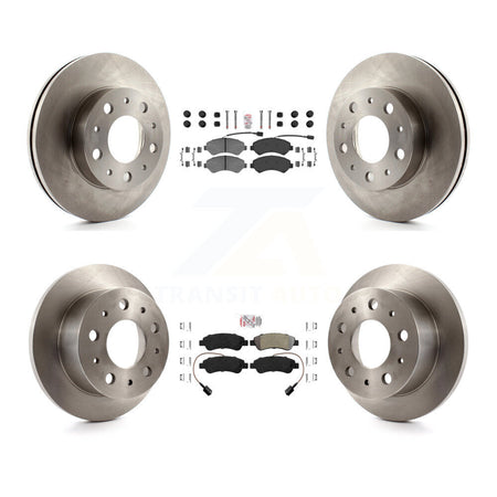 Front Rear Semi-Metallic Pad & Brake Rotor Kit For 2014-2020 Ram ProMaster 2500 3500 1500 K8A-103523