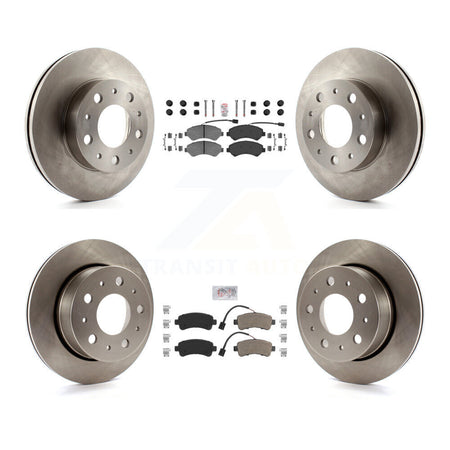 Front Rear Semi-Metallic Pad & Brake Rotor Kit For 2014-2020 Ram ProMaster 2500 3500 1500 K8A-103529