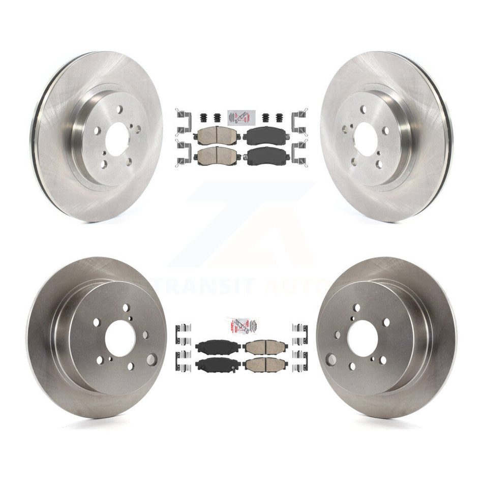 Front Rear Ceramic Pads And Disc Brake Rotors Kit For Subaru Crosstrek Impreza K8A-103558