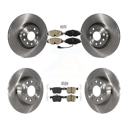 Front Rear Ceramic Pad & Brake Rotor Kit For Volkswagen Taos Audi A3 Quattro Sportback TT K8A-103601