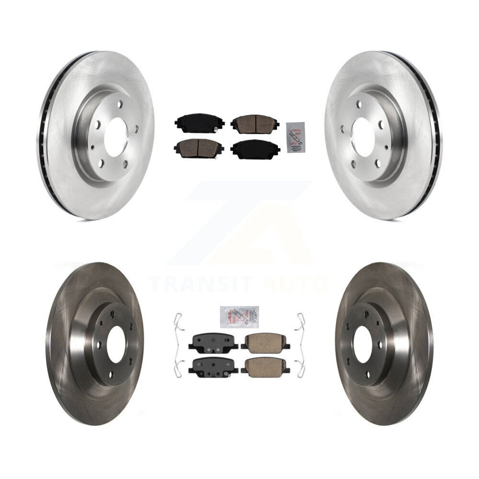 Front Rear Ceramic Pad And Brake Rotor Kit For Mazda CX-30 With 302mm Diameter K8A-103655
