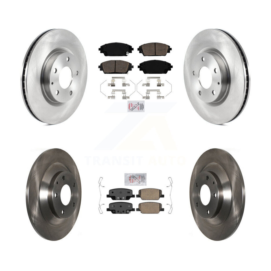 Front Rear Ceramic Pad And Brake Rotor Kit For Mazda CX-30 With 302mm Diameter K8A-103655