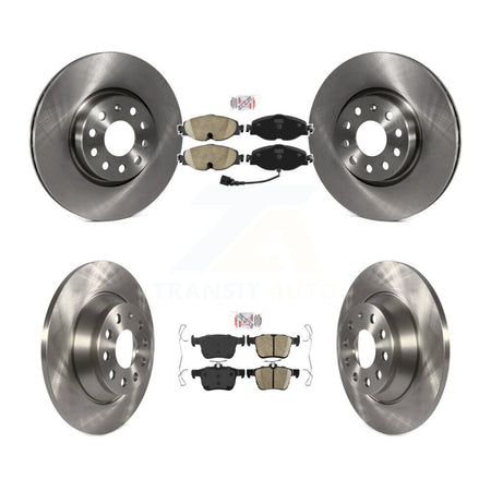 Front Rear Ceramic Pads And Disc Brake Rotors Kit For Audi TT Quattro K8A-103669