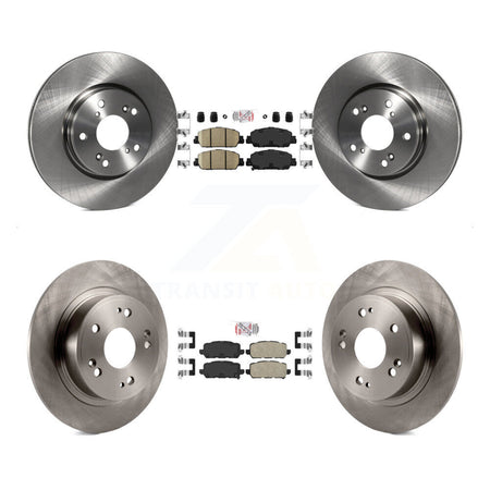 Front Rear Ceramic Pads And Disc Brake Rotors Kit For 2016-2022 Honda HR-V K8A-103696