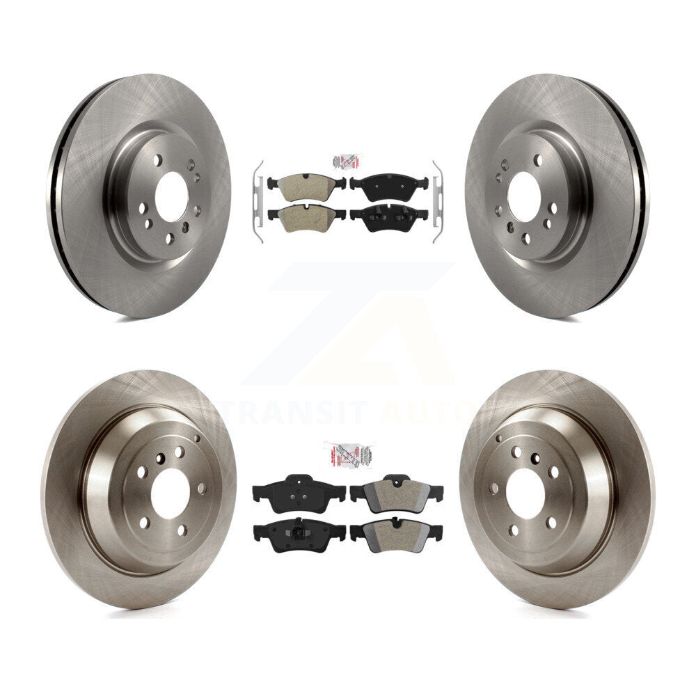 Front Rear Semi-Metallic Pad And Brake Rotor Kit For Mercedes-Benz ML350 ML320 ML500 R320 K8A-103706