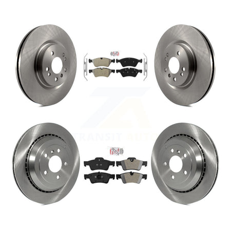 Front Rear Semi-Metallic Pad Disc Brake Rotors Kit For Mercedes-Benz ML500 R320 R350 R500 K8A-103707