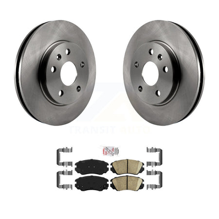 Front Disc Brake Rotors Ceramic Pad Kit For Chevrolet Malibu Buick Regal LaCrosse Limited K8A-103724