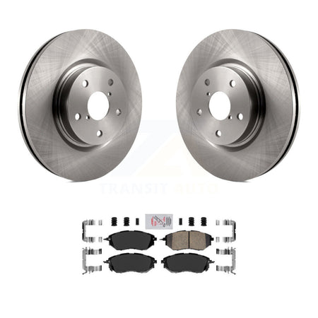 Front Disc Brake Rotors And Ceramic Pads Kit For Subaru Outback WRX Legacy Tribeca B9 K8A-103749