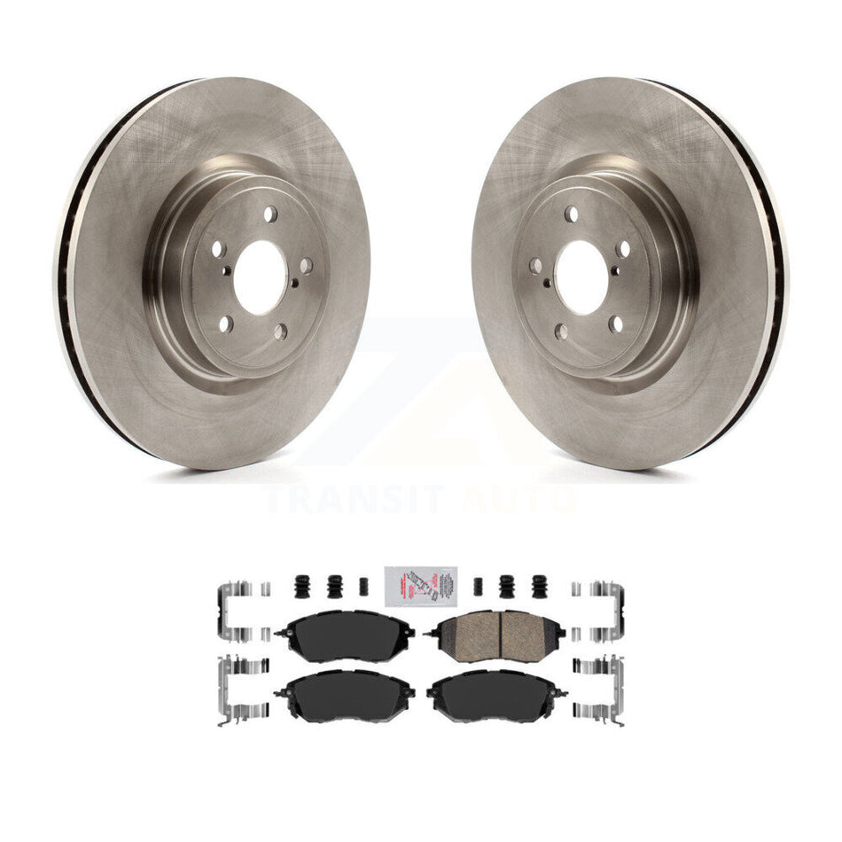 Front Disc Brake Rotors And Ceramic Pads Kit For Subaru Forester Outback Legacy K8A-103788