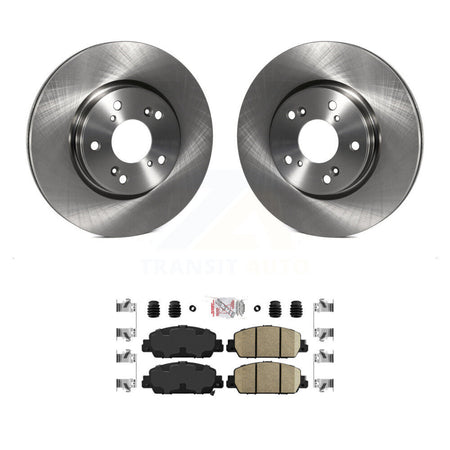 Front Disc Brake Rotors And Ceramic Pads Kit For Honda HR-V Accord K8A-103811