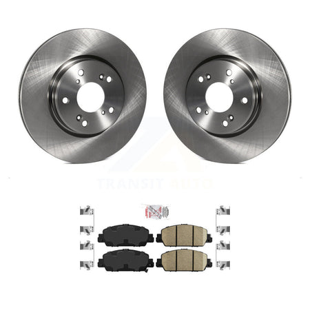 Front Disc Brake Rotors And Ceramic Pads Kit For Honda HR-V Accord K8A-103817