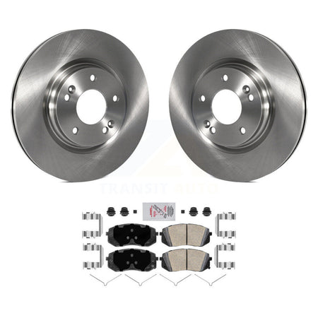 Front Brake Rotor And Ceramic Pad Kit For Hyundai Sonata Kona Electric Kia Optima Niro EV K8A-103841