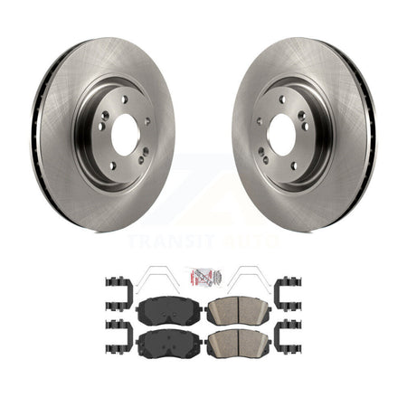 Front Disc Brake Rotors And Ceramic Pads Kit For Hyundai Sonata Kia Optima K8A-103842