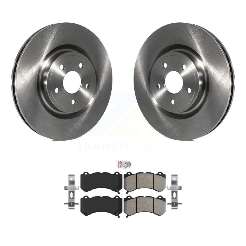 Front Disc Brake Rotors And Semi-Metallic Pads Kit For Jeep Grand Cherokee Dodge Durango K8A-103865