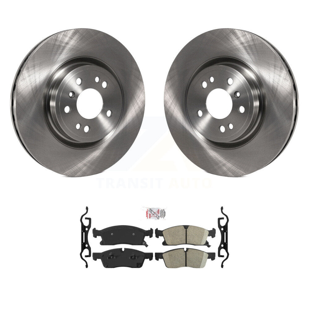 Front Disc Brake Rotors And Ceramic Pads Kit For Mercedes-Benz ML350 GLE350 ML250 GLE300d K8A-103874