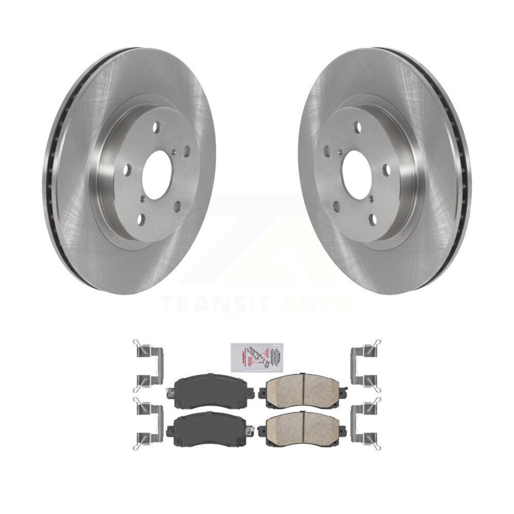 Front Brake Rotor And Ceramic Pad Kit For Subaru Forester With 294mm Diameter K8A-103899