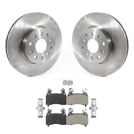 Front Disc Brake Rotors And Semi-Metallic Pads Kit For Cadillac CTS Chevrolet Camaro K8A-103915