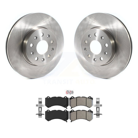 Front Disc Brake Rotors And Semi-Metallic Pads Kit For Chevrolet Camaro LT LS K8A-103917