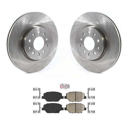 Front Brake Rotors Ceramic Pad Kit For Chevrolet Equinox GMC Terrain Buick Envision Regal K8A-103922