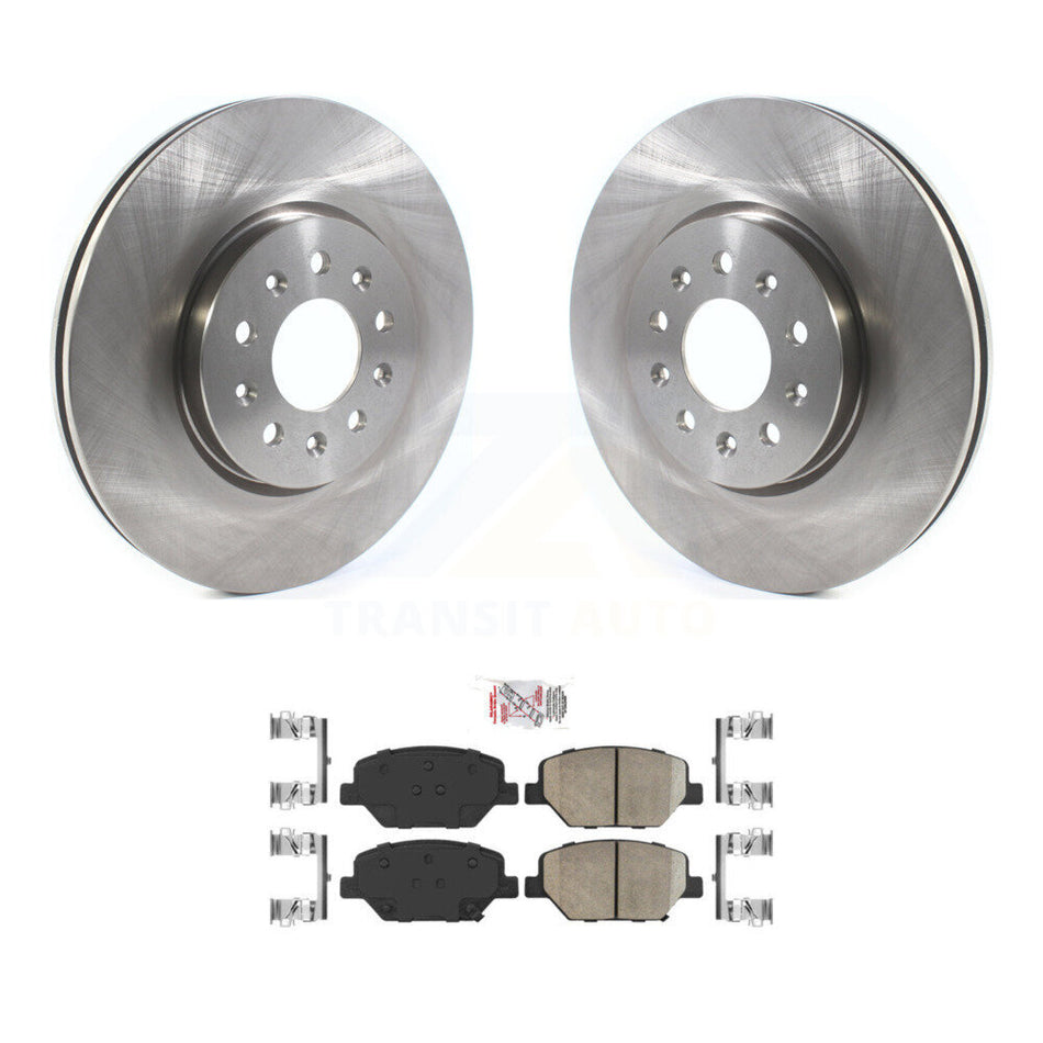 Front Brake Rotors Ceramic Pad Kit For Chevrolet Equinox GMC Terrain Buick Envision Regal K8A-103922