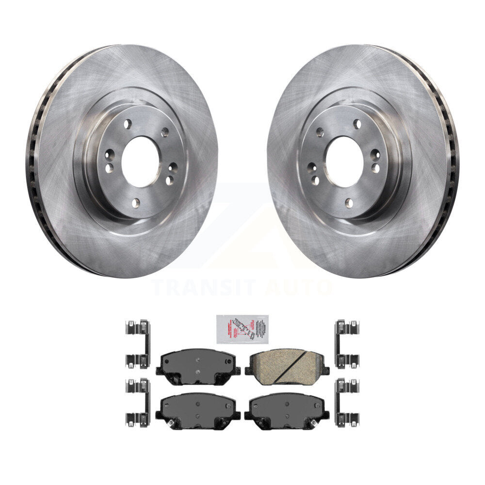 Front Disc Brake Rotors And Ceramic Pads Kit For 2019-2020 Hyundai Santa Fe K8A-103935