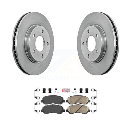 Front Disc Brake Rotors And Ceramic Pads Kit For Mitsubishi Lancer Dodge Caliber K8A-103944