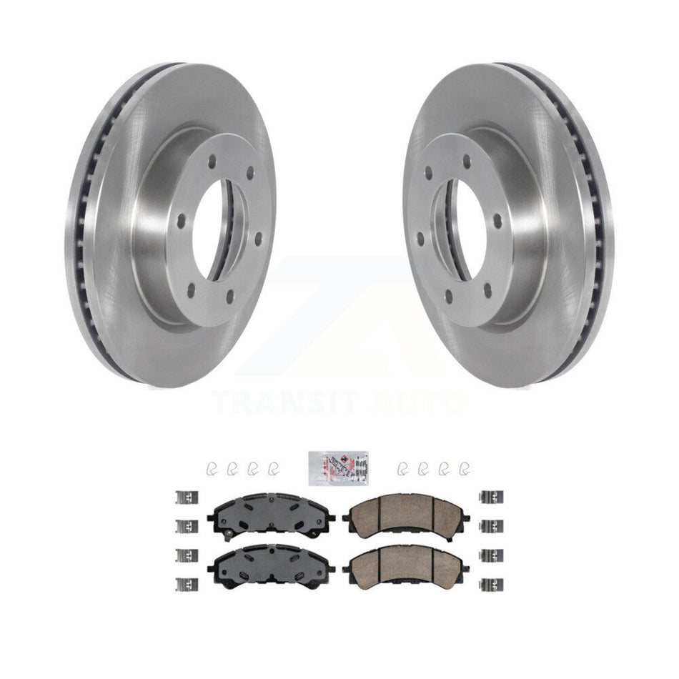 Front Disc Brake Rotors And Ceramic Pads Kit For Ford Ranger Bronco K8A-103965