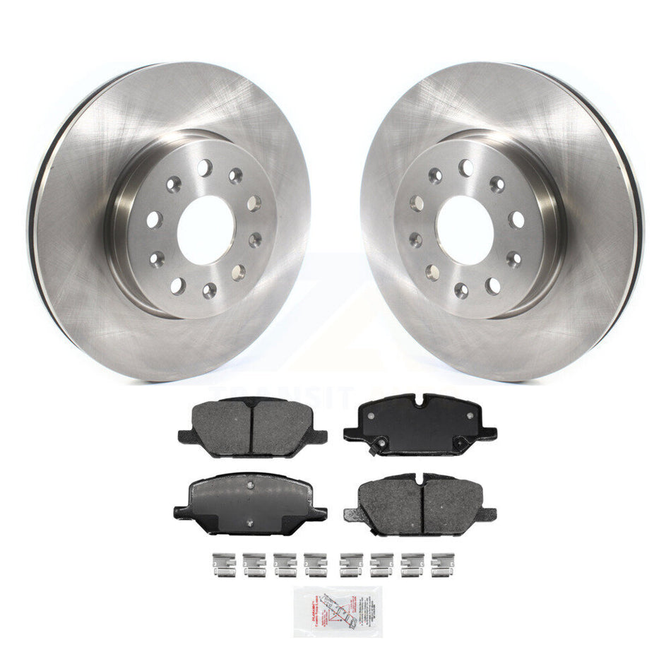 Front Disc Brake Rotors And Ceramic Pads Kit For Chevrolet Camaro K8A-103968