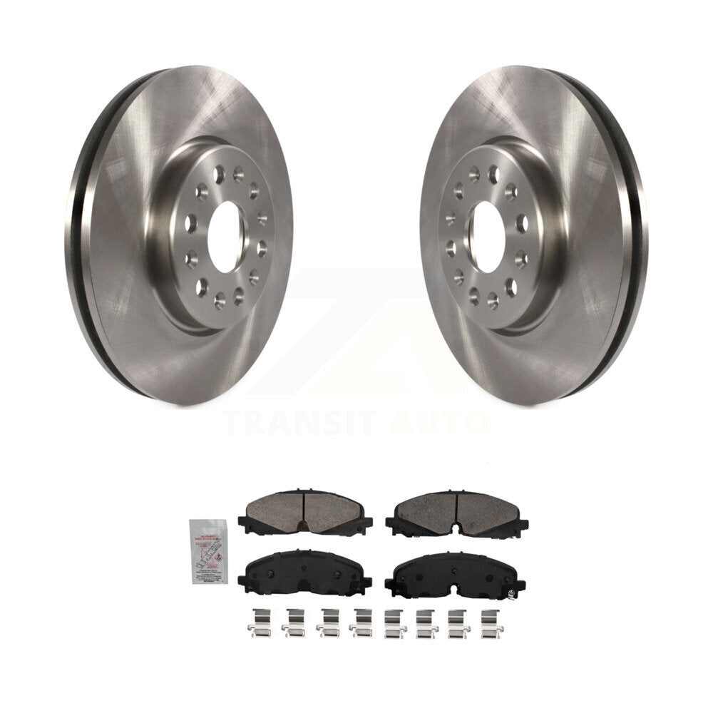 Front Brake Rotors Ceramic Pad Kit For Chevrolet Traverse Blazer GMC Acadia Buick Enclave K8A-103984
