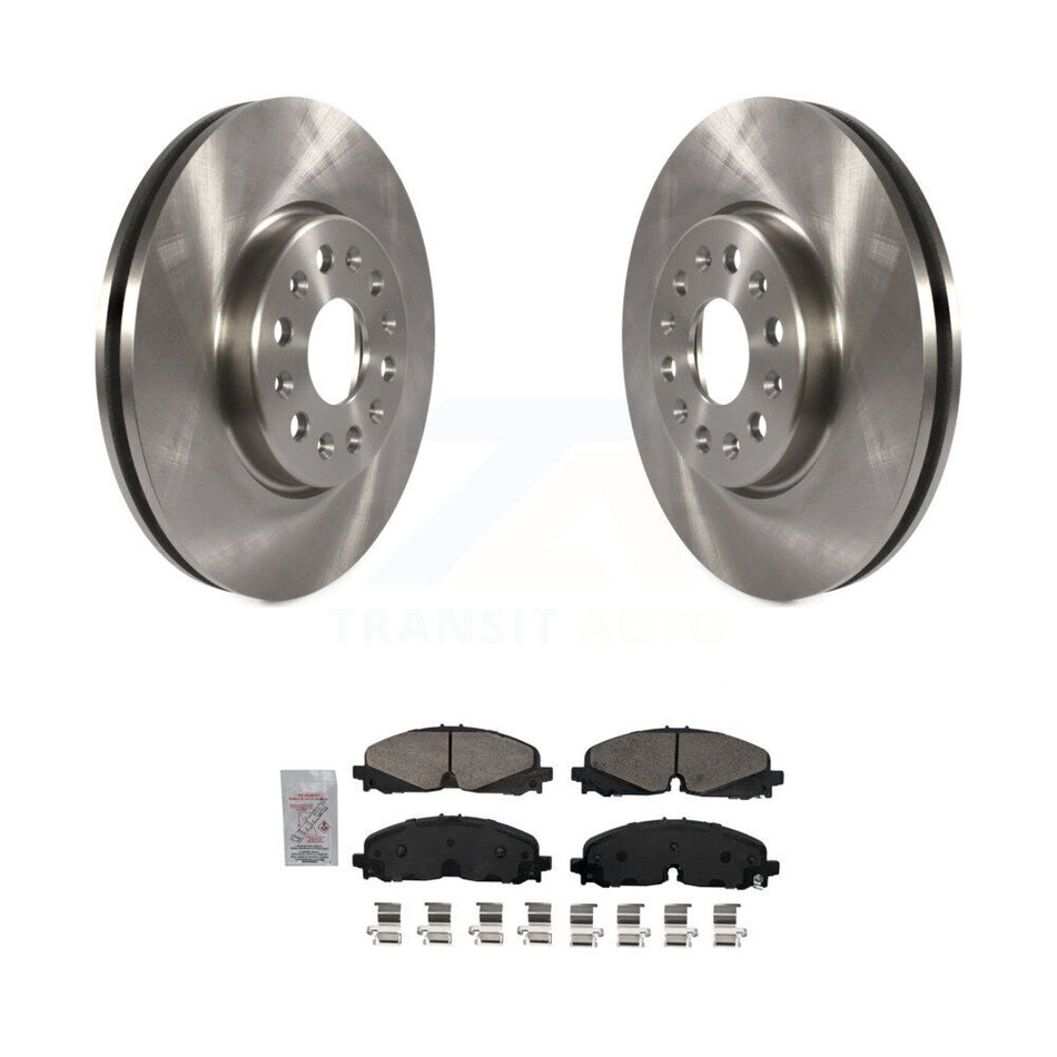 Front Brake Rotors Ceramic Pad Kit For Chevrolet Traverse Blazer GMC Acadia Buick Enclave K8A-103984