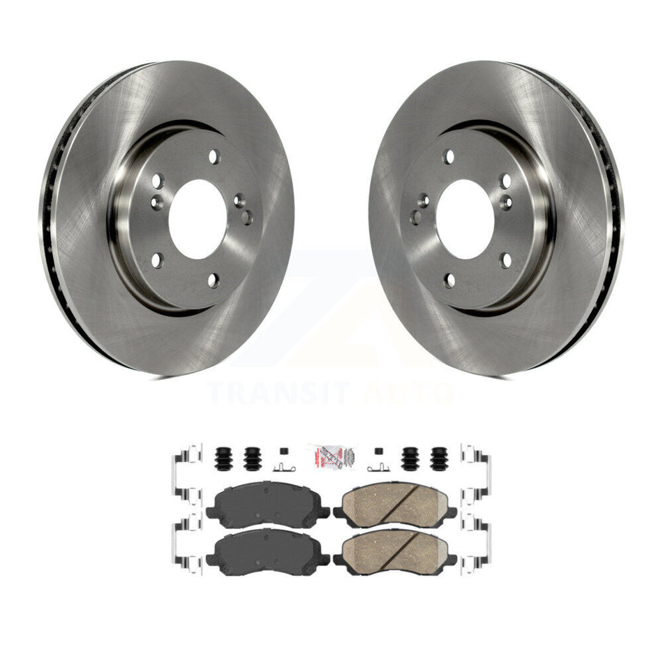 Front Disc Brake Rotors And Ceramic Pads Kit For Mitsubishi Galant K8A-103997