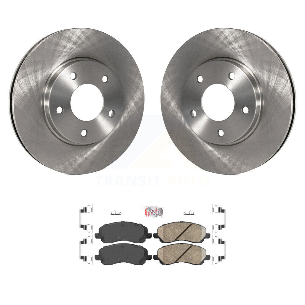 Front Brake Rotor & Ceramic Pad Kit For Chrysler Sebring Mitsubishi Lancer Eclipse Galant K8A-104000