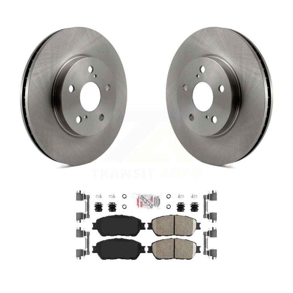 Front Disc Brake Rotors Ceramic Pad Kit For Toyota Sienna Camry Solara Avalon Lexus ES300 K8A-104016