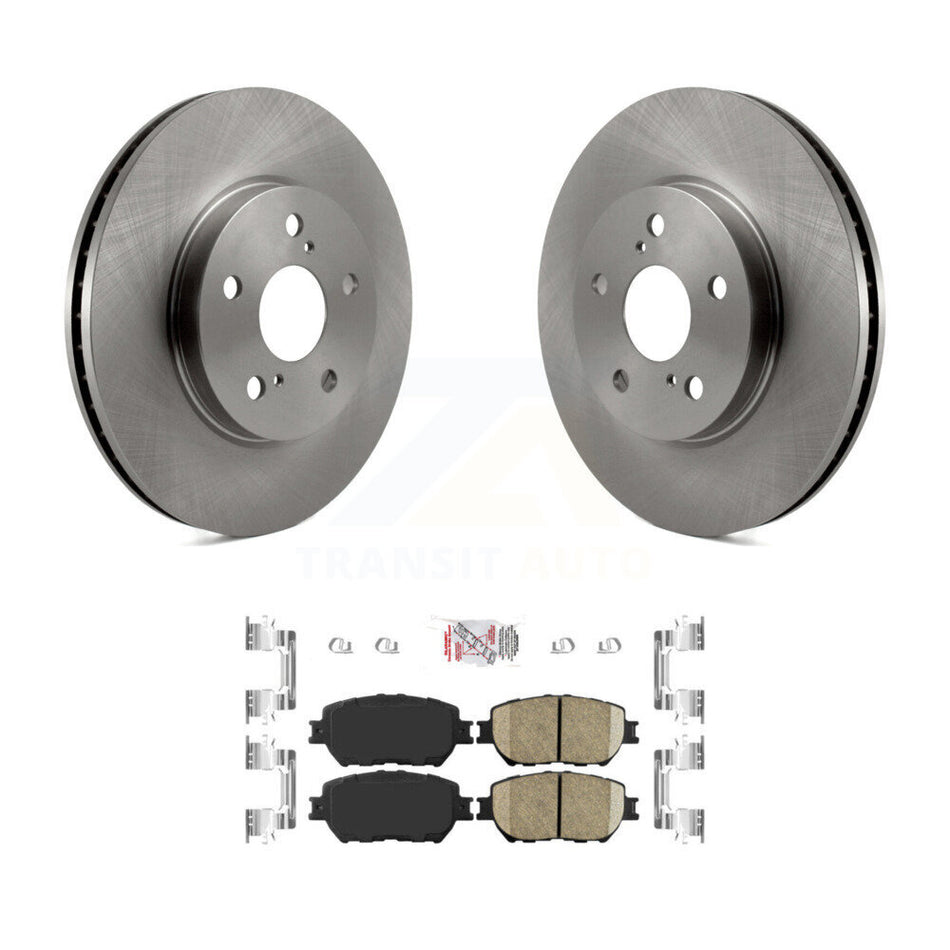 Front Disc Brake Rotors And Ceramic Pads Kit For Toyota Camry K8A-104018