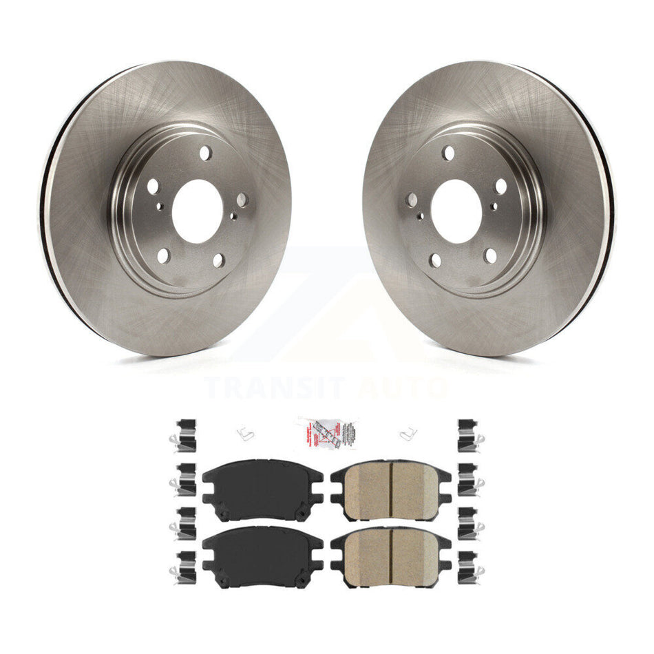 Front Disc Brake Rotors And Ceramic Pads Kit For 2002-2003 Lexus RX300 K8A-104023