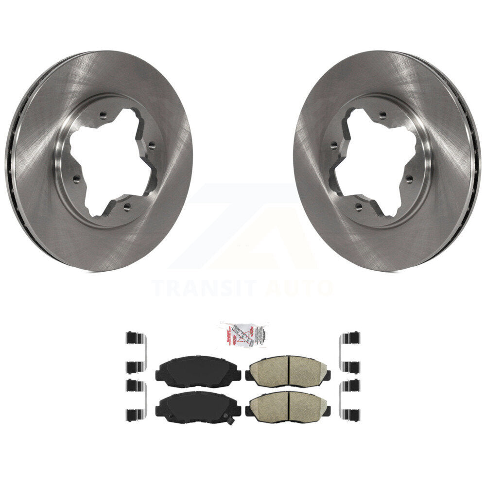 Front Disc Brake Rotors And Ceramic Pads Kit For Honda Accord Acura CL K8A-104039