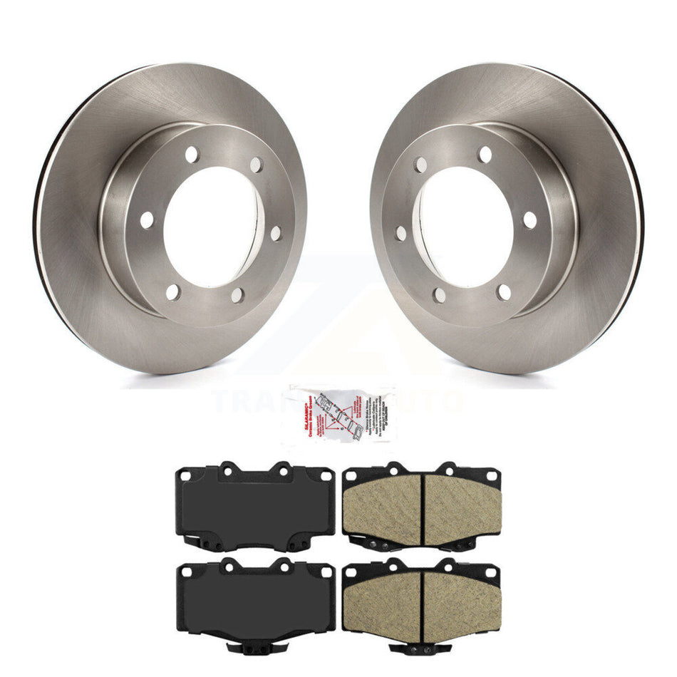 Front Disc Brake Rotors And Ceramic Pads Kit For Toyota 4Runner Tacoma K8A-104059