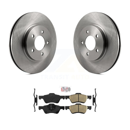 Front Disc Brake Rotors And Ceramic Pads Kit For Ford Escape Mercury Mariner K8A-104063
