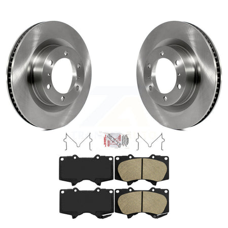 Front Disc Brake Rotors And Ceramic Pads Kit For 2010-2023 Toyota 4Runner Lexus GX460 K8A-104068