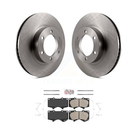Front Disc Brake Rotors And Ceramic Pads Kit For Toyota 4Runner Lexus GX470 K8A-104071
