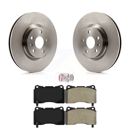 Front Disc Brake Rotors And Semi-Metallic Pads Kit For Cadillac XTS Buick Regal K8A-104080