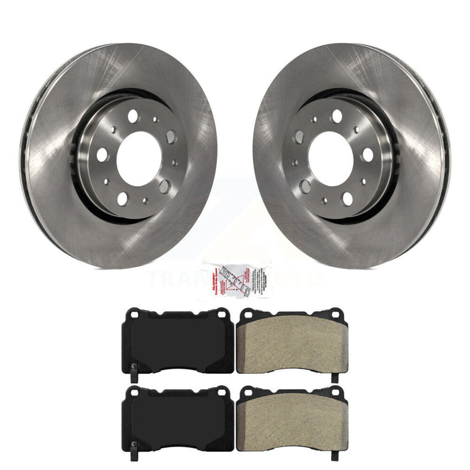 Front Brake Rotor & Semi-Metallic Pad Kit For Volvo V70 R With 286mm Diameter K8A-104100